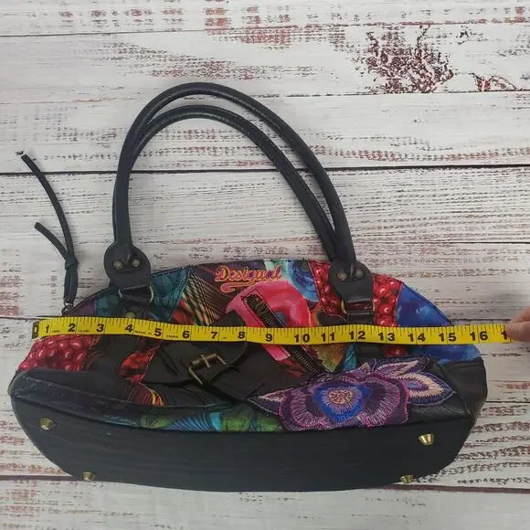 Desigual Multicolor Satchel Bag - Picture 12 of 14